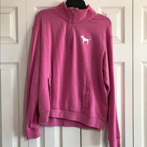 PINK quarter zip